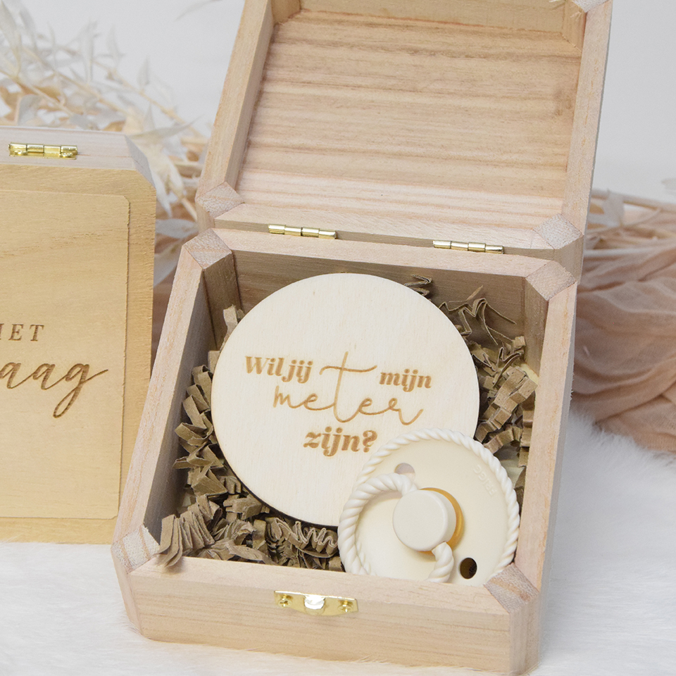 Aankondigingskistje - meter vragen