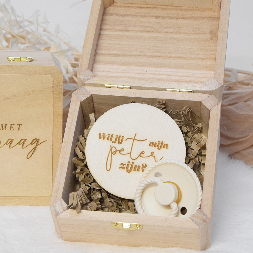 Aankondigingskistje - peter vragen