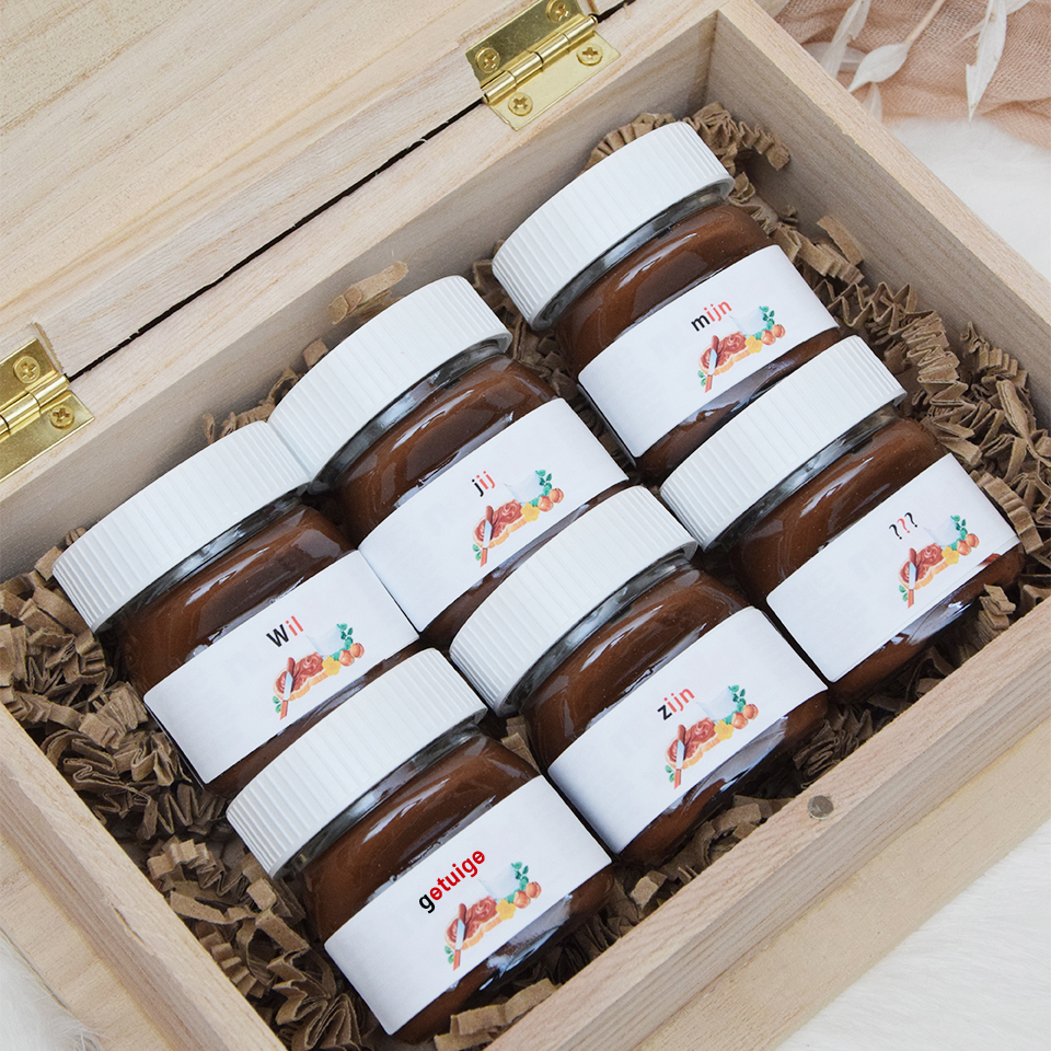 Nutella setje - getuige vragen