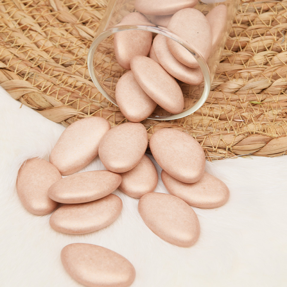 Dragees - PC nude parelmoer