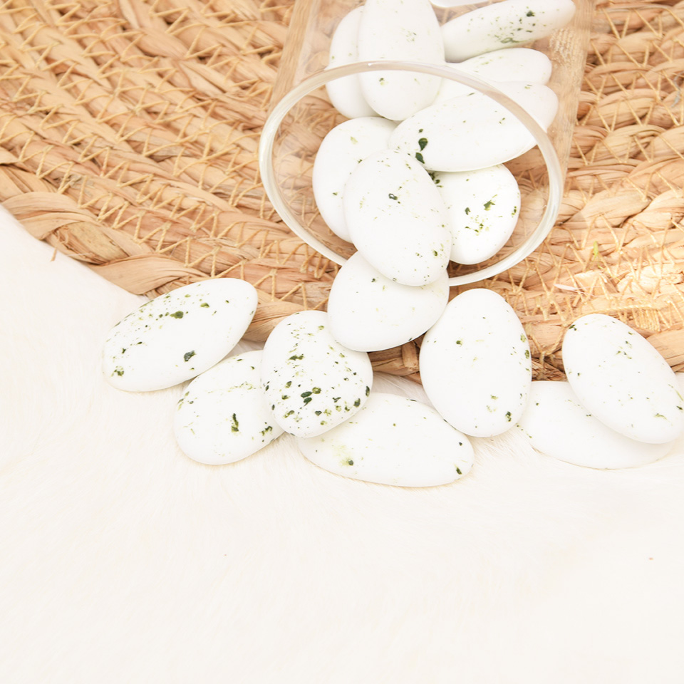 Dragees - PC jade-eucalyptus marmer