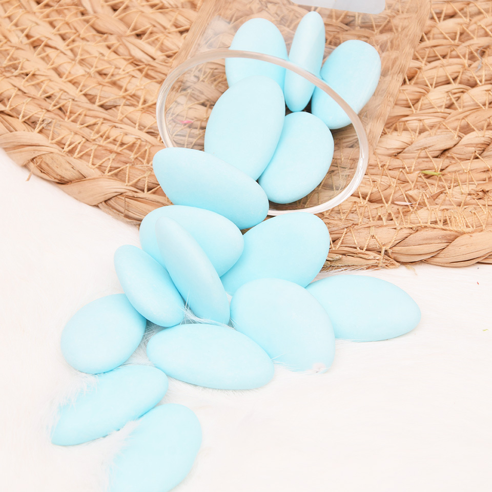 Dragees - PC lichtblauw mat