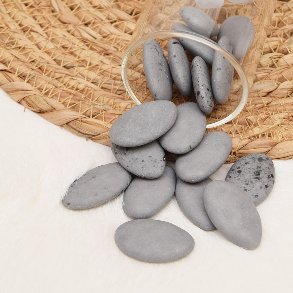 Dragees - PC steengrijs marmer