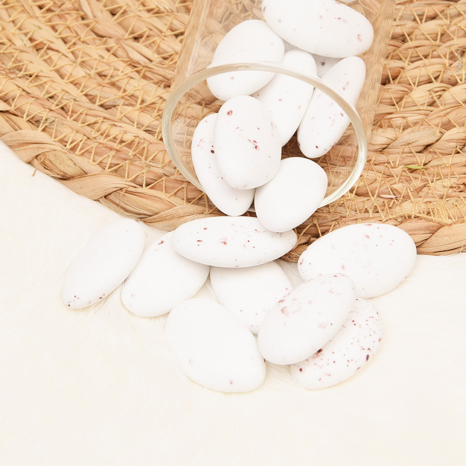 Dragees - PC vintage pink marmer