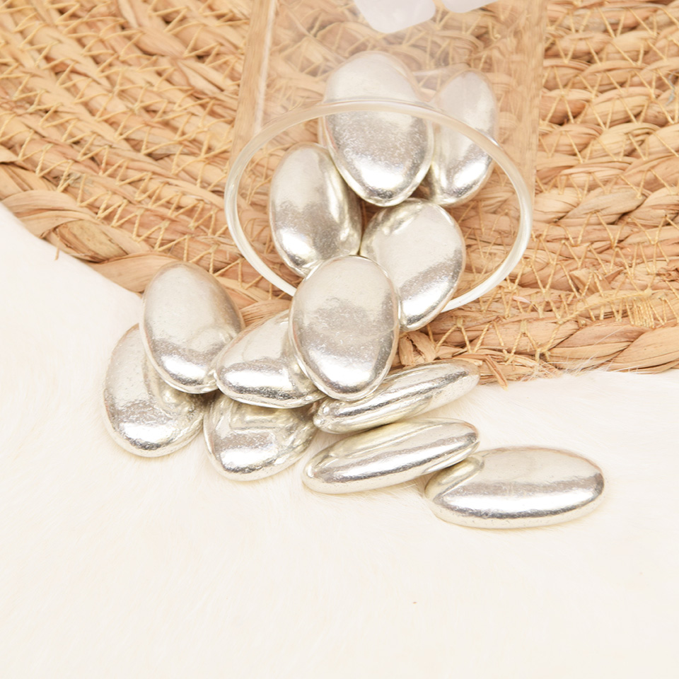 Dragees - PC zilver metallic