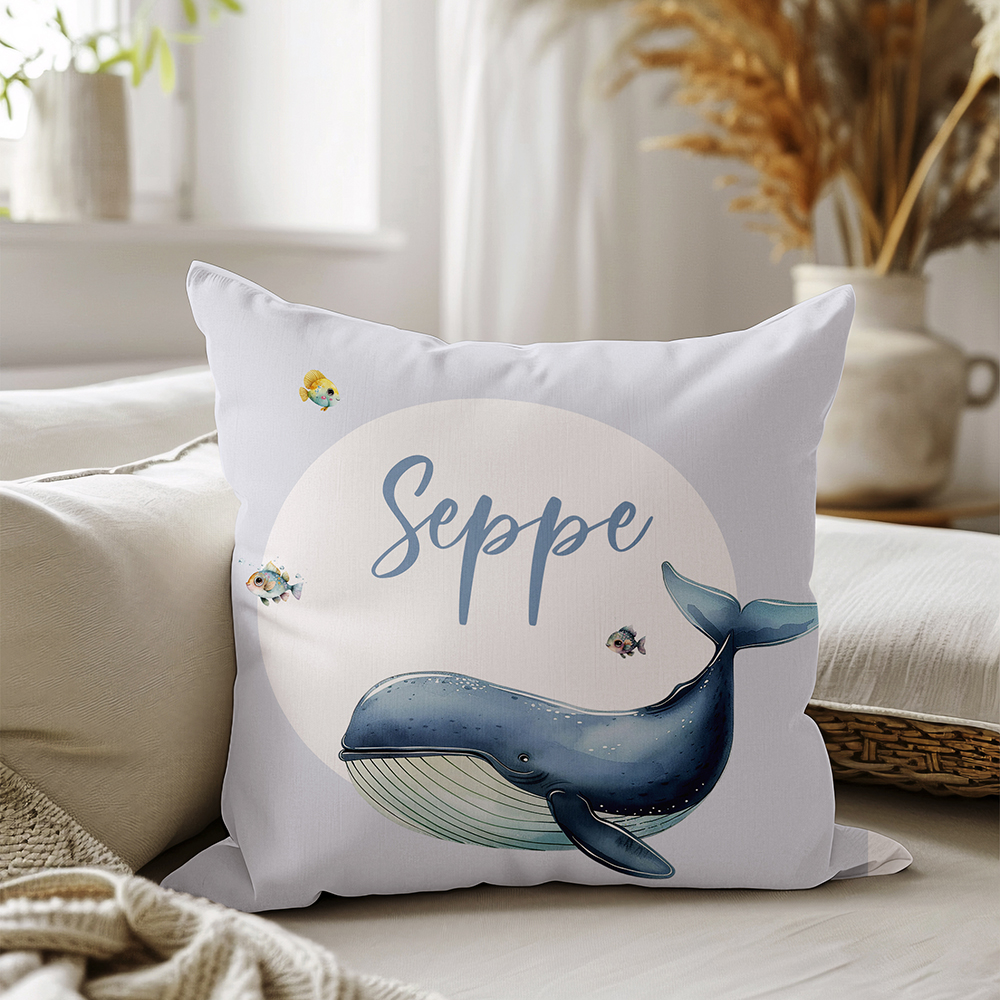 Kussen - walvis
