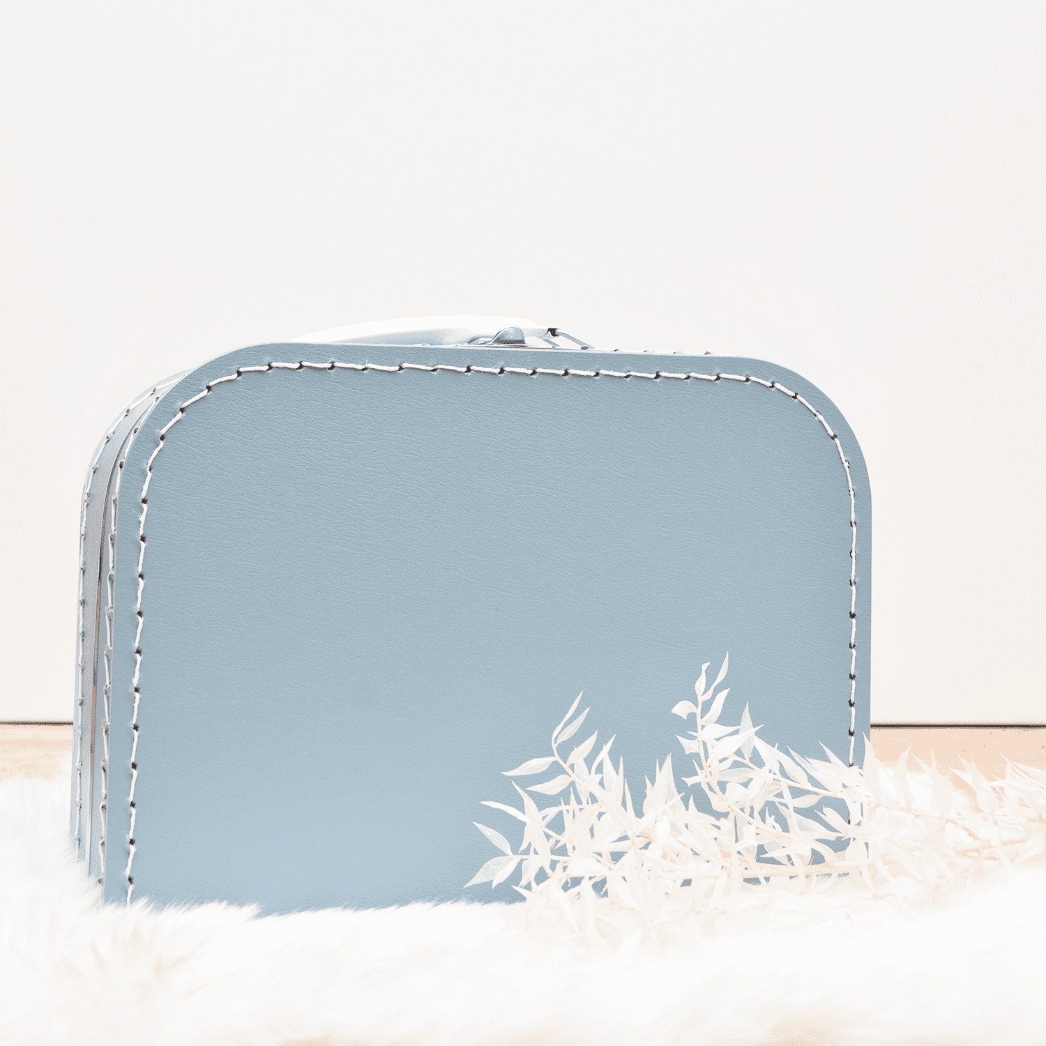 Koffertje - grijsblauw