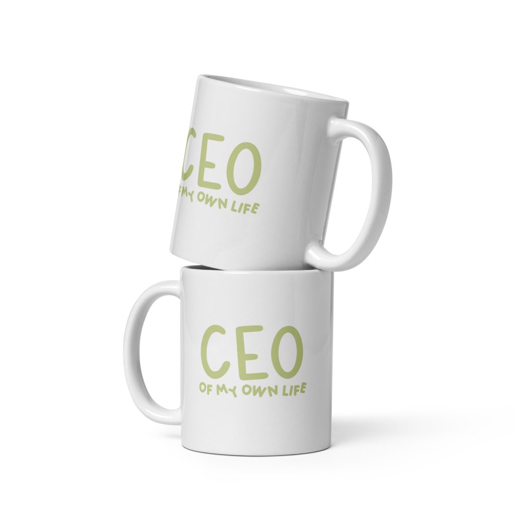 Koffiemok - CEO - groen