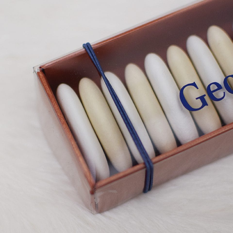 Elastisch koord - jeansblauw