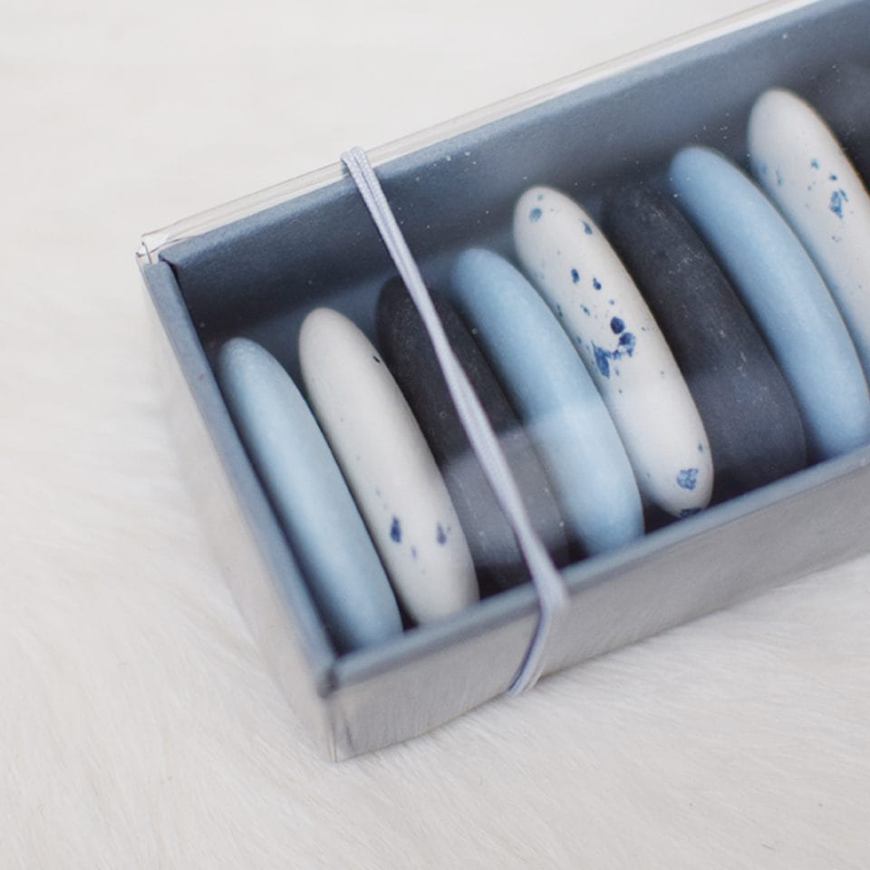 Elastisch koord - lichtblauw