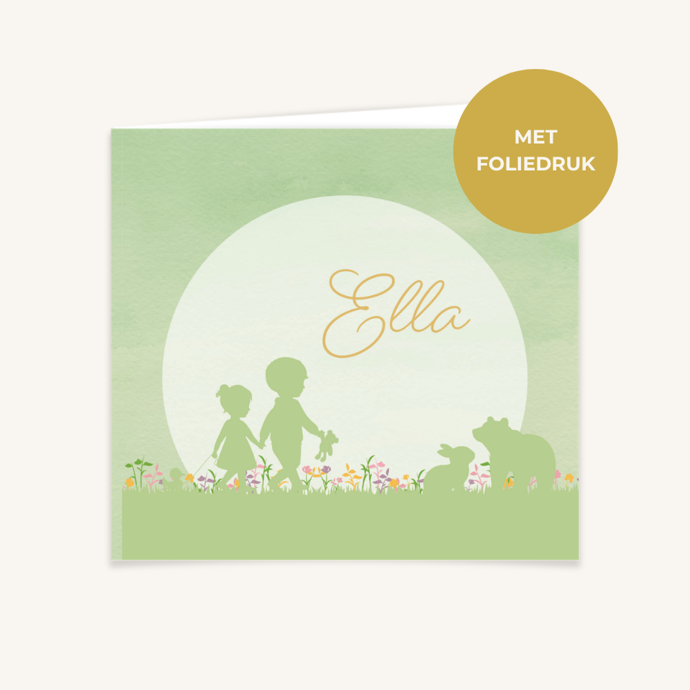 Geboortekaartje - collectie Ella
