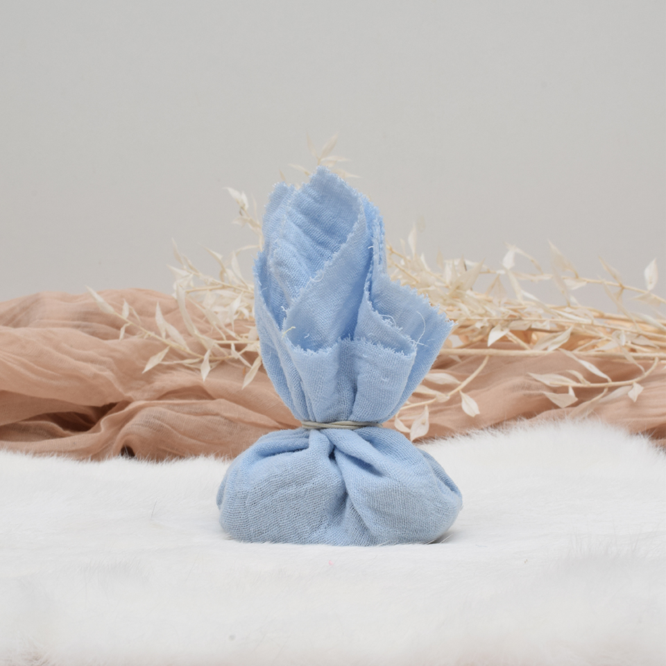 Tetradoekje - pastelblauw