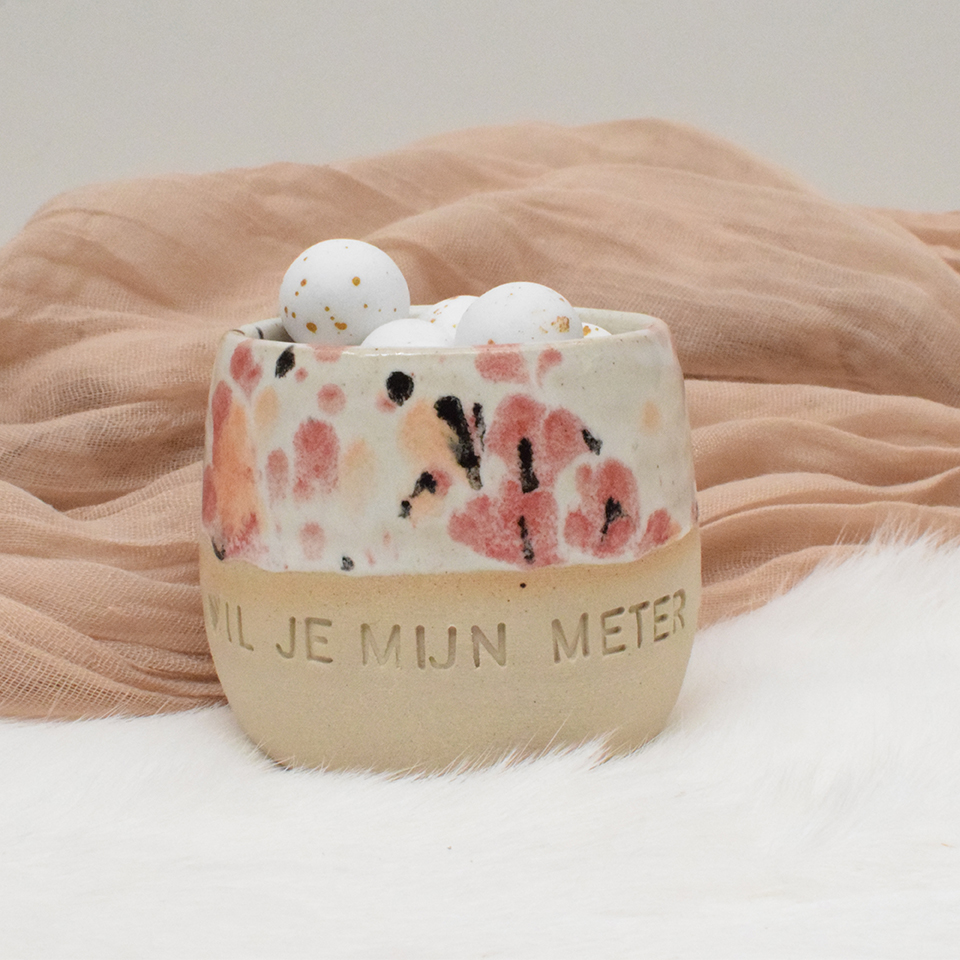 Handgemaakte mok - meter vragen